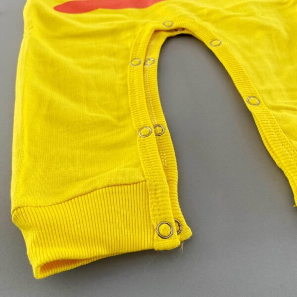 1101 5682 6 Happy yellow monster jumpsuit