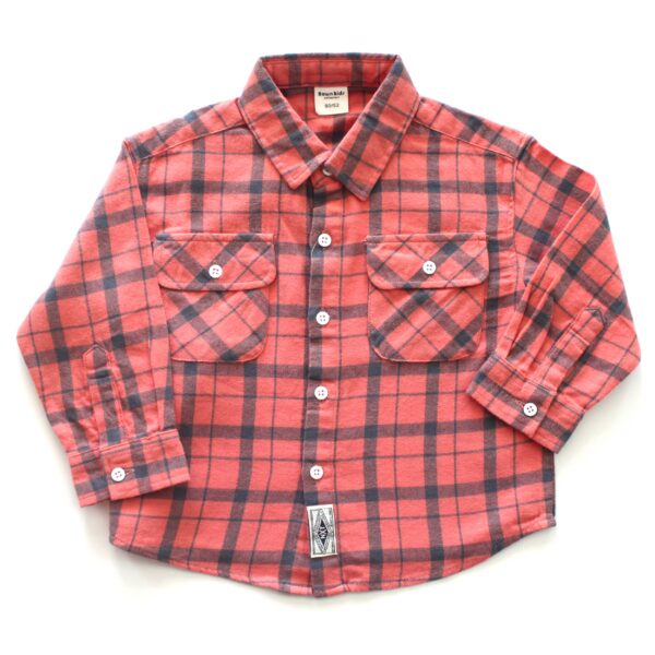 1301 5613 1 Red checkered shirt