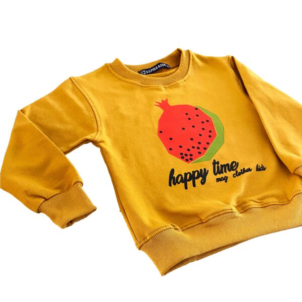 1301 5748 1 2 Mustard long sleeve shirt Pomegranate